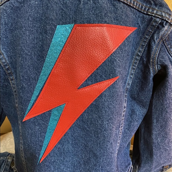 💥SOLD💥 Vintage Levi’s Denim Trucker David Bowie Jacket - Picture 10 of 11